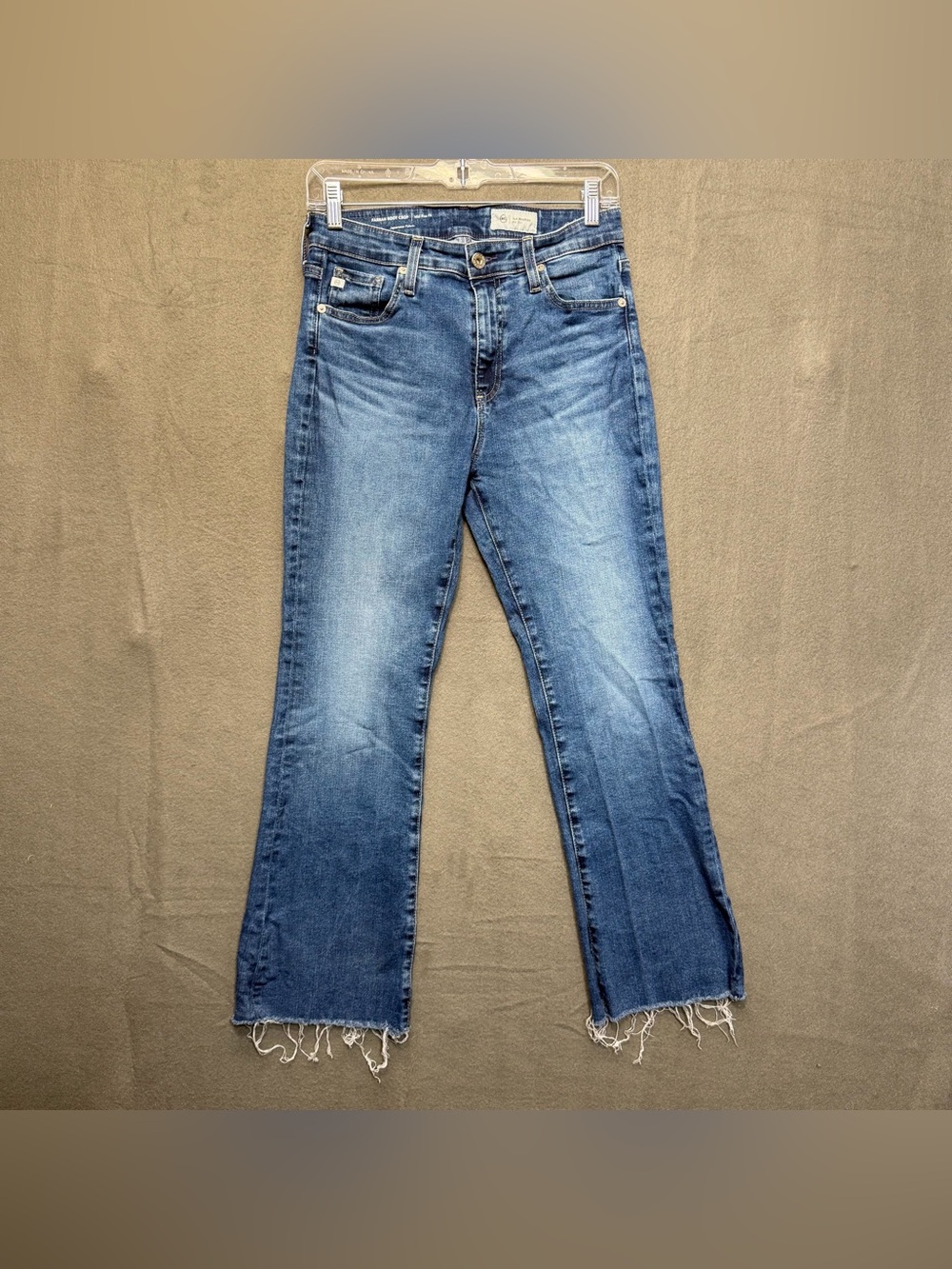 AG Adriano Goldschmied Farrah Boot Crop Mid Rise Jeans size 28